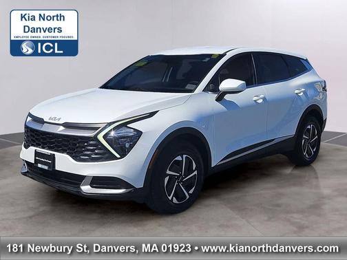 Snow White Pearl 2023 Kia Sportage Hybrid LX