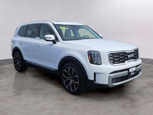 Glacial White Pearl 2024 Kia Telluride SX Prestige