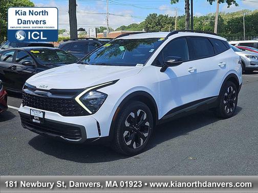 Glacial White Pearl 2023 Kia Sportage X-Line