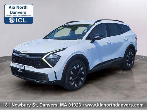 Glacial White Pearl 2023 Kia Sportage X-Line