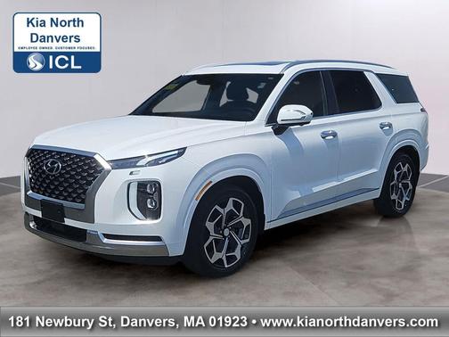 Hyper White 2022 Hyundai PALISADE Calligraphy