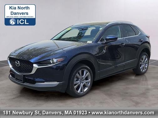 Deep Crystal Blue Mica 2023 Mazda CX-30 2.5 S Select Package
