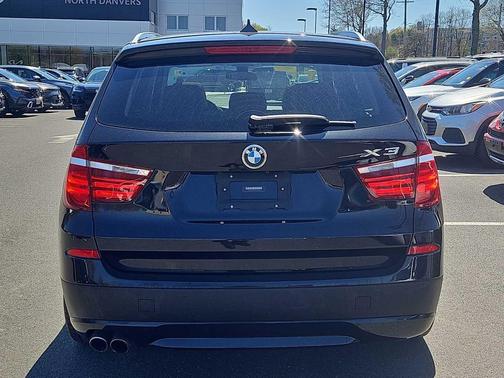 Black Sapphire Metallic 2014 BMW X3 xDrive28i