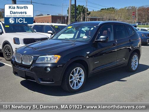 Black Sapphire Metallic 2014 BMW X3 xDrive28i