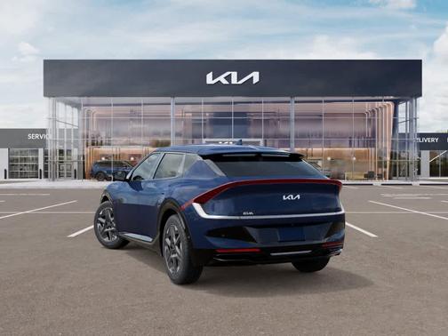Midnight Lake Blue 2025 Kia EV6 Light Long Range