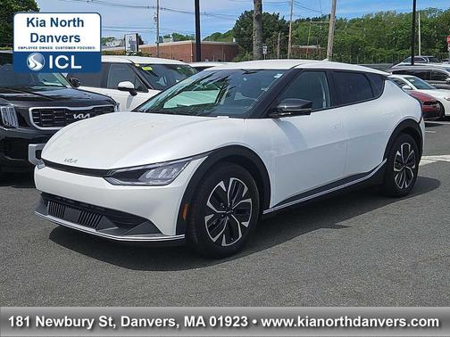 Snow White Pearl 2024 Kia EV6 Light Long Range