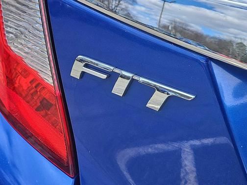 Aegean Blue Metallic 2015 Honda Fit EX