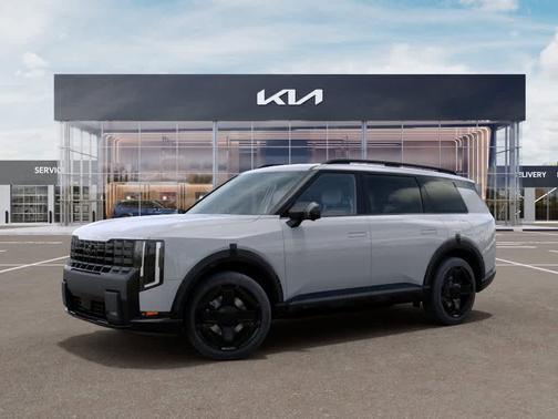 Wolf Gray 2027 Kia Telluride Hybrid X-Line SX-Prestige