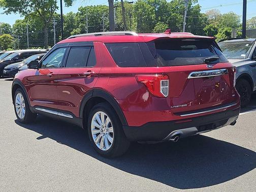Rapid Red Metallic Tinted Clearcoat 2020 Ford Explorer Limited