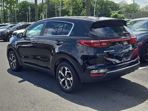 Black Cherry Pearl 2020 Kia Sportage LX