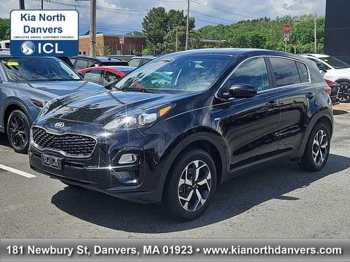 Black Cherry Pearl 2020 Kia Sportage LX