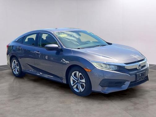 Modern Steel Metallic 2016 Honda Civic LX