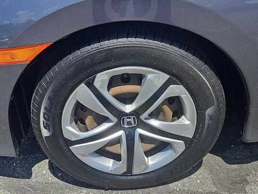 Modern Steel Metallic 2016 Honda Civic LX