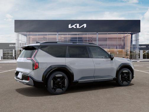 Gray / Black 2026 Kia EV9 GT-Line