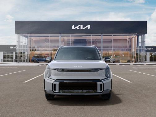 Gray / Black 2026 Kia EV9 GT-Line