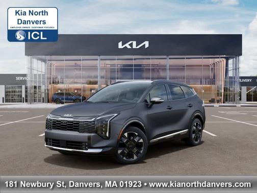 Shadow Matte Gray 2026 Kia Sportage Hybrid SX-Prestige