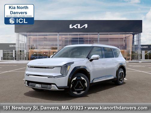 Glacial White Pearl 2026 Kia EV9 Land