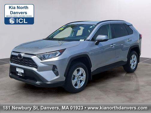 Silver Sky Metallic 2021 Toyota RAV4 XLE