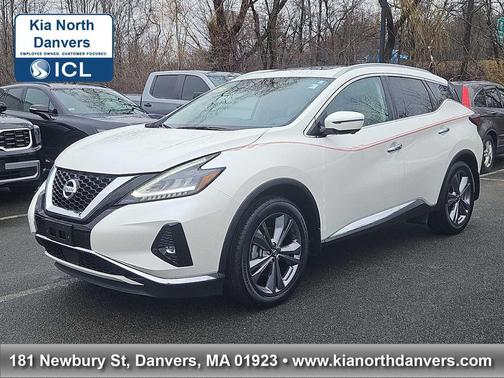 Pearl White Tricoat 2019 Nissan Murano Platinum