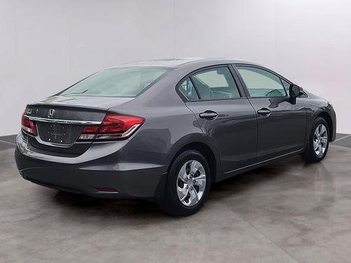 Polished Metal Metallic 2013 Honda Civic LX