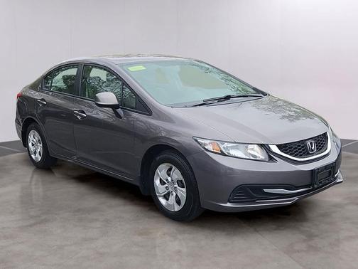 Polished Metal Metallic 2013 Honda Civic LX