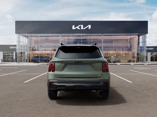 Jungle Green 2026 Kia Sorento SX