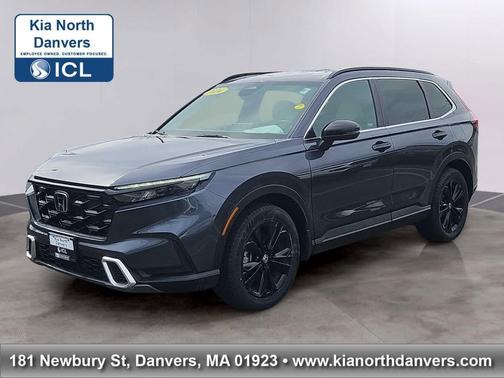 Meteorite Gray Metallic 2024 Honda CR-V Hybrid Sport Touring AWD