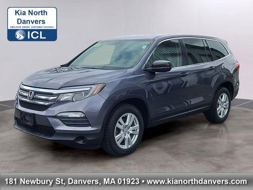 Modern Steel Metallic 2016 Honda Pilot LX