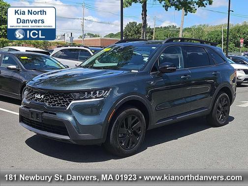 Aruba Green 2022 Kia Sorento S