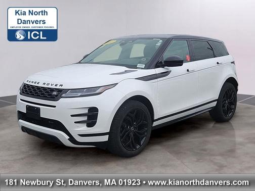 Ostuni Pearl White Metallic 2023 Land Rover Range Rover Evoque R-Dynamic SE