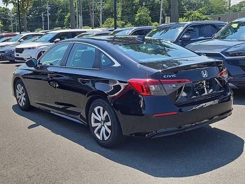 Crystal Black Pearl 2023 Honda Civic LX