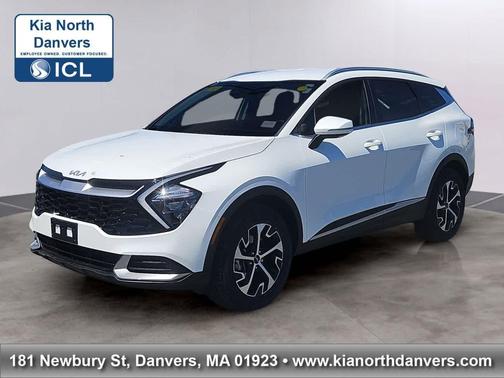 Snow White Pearl 2023 Kia Sportage Hybrid EX