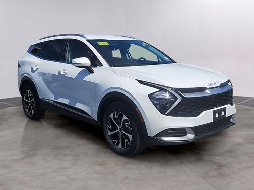 Snow White Pearl 2023 Kia Sportage Hybrid EX