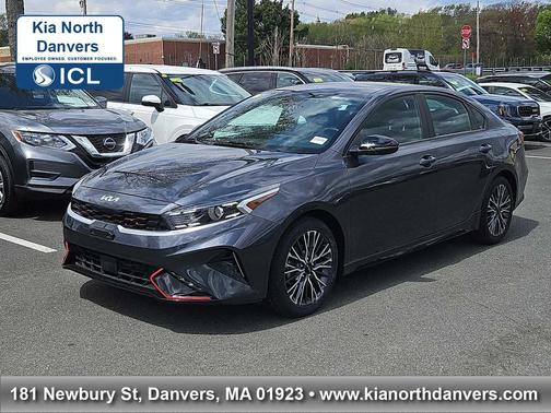 Gravity Gray 2023 Kia Forte GT-Line