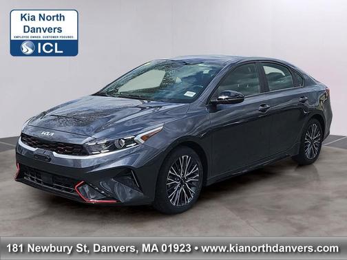 Gravity Gray 2023 Kia Forte GT-Line