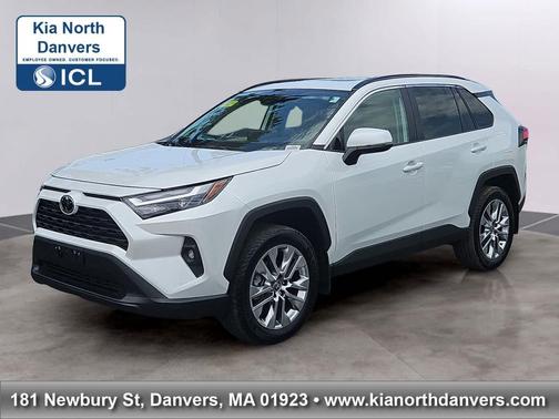Wind Chill Pearl 2025 Toyota RAV4 XLE Premium