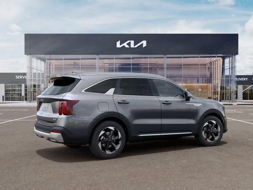 Steel Gray 2026 Kia Sorento Plug-In Hybrid EX