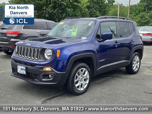 Jetset Blue 2016 Jeep Renegade Latitude