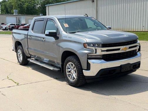 Satin Steel Metallic 2021 Chevrolet Silverado 1500 LT