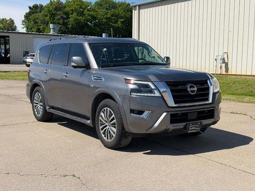 Gun Metallic 2021 Nissan Armada SL 4WD