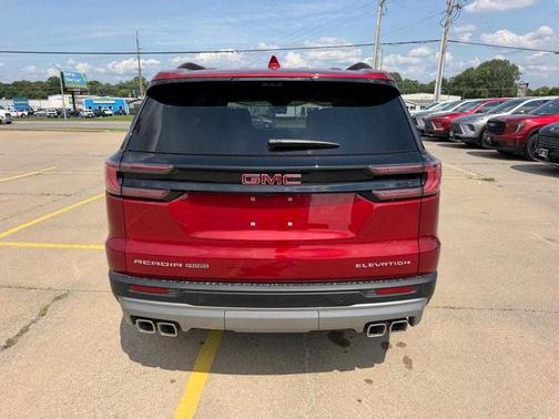 Volcanic Red Tintcoat 2026 GMC Acadia Elevation AWD