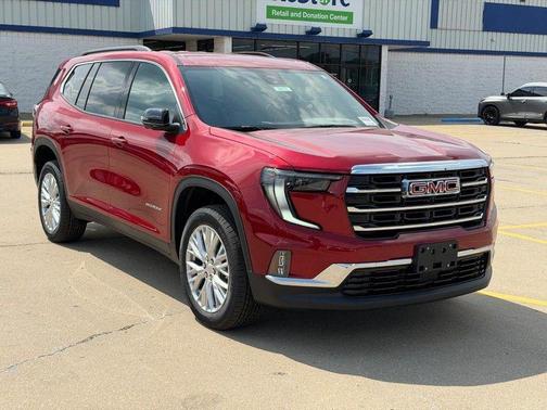 Volcanic Red Tintcoat 2026 GMC Acadia Elevation AWD