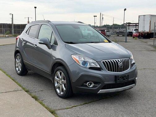 Satin Steel Gray Metallic 2014 Buick Encore Leather