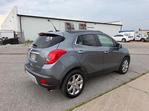Satin Steel Gray Metallic 2014 Buick Encore Leather