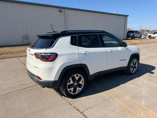 White Clearcoat 2021 Jeep Compass Limited