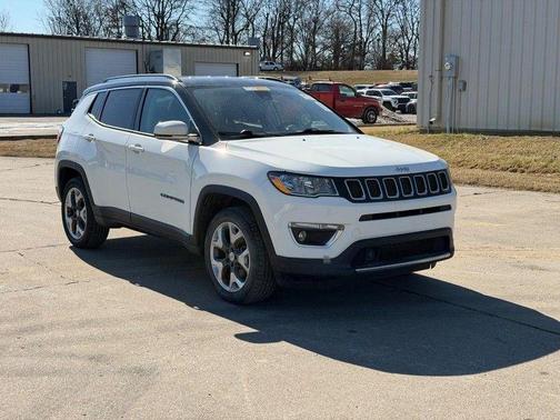 White Clearcoat 2021 Jeep Compass Limited