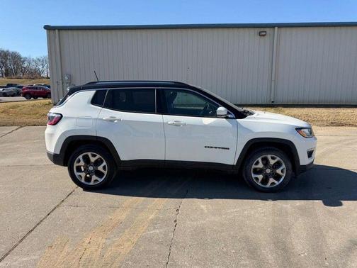 White Clearcoat 2021 Jeep Compass Limited