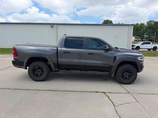 Granite Crystal Metallic Clearcoat 2025 RAM 1500 RHO Crew Cab 4x4 5'7' Box