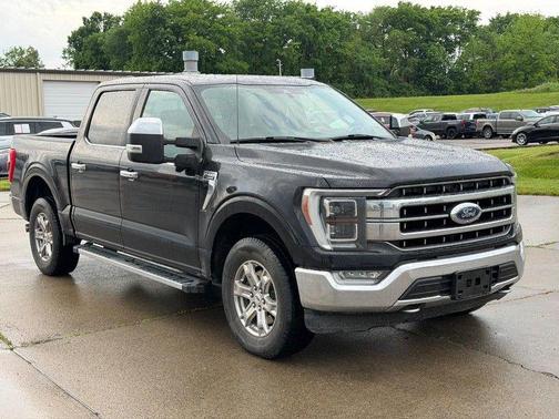 Agate Black Metallic 2021 Ford F-150 Lariat