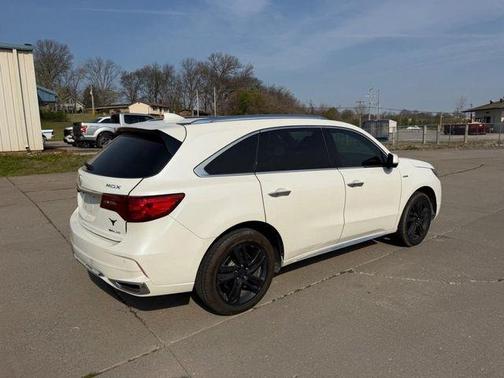 White Diamond Pearl 2017 Acura MDX Sport Hybrid w/Advance Package